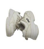 Adidasi dama Fila, 41, imitatie de piele, alb - imagine 4