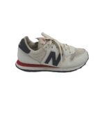 Adidasi barbati New Balance, 41, imitatie de piele, material textil, alb