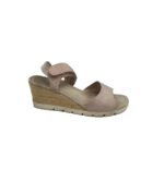 Sandale dama Graceland, 39, material textil, bej