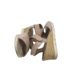 Sandale dama Graceland, 39, material textil, bej - imagine 4