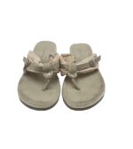 Saboti dama Tamaris, 37, imitatie de piele, material textil, bej gri - imagine 3