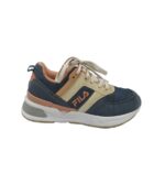 Adidasi dama Fila, 40, material textil, albastru
