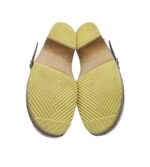 Saboti dama 43, imitatie de piele, alb - imagine 5
