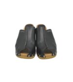 Saboti dama Esprit, 39, piele, negru - imagine 3