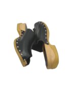 Saboti dama Esprit, 39, piele, negru - imagine 4