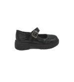 Balerini copii Reserved, 35, imitatie de piele, negru