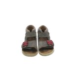 Sandale copii Superfit, 23, piele intoarsa, gri - imagine 3