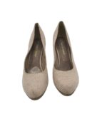 Pantofi dama Marco Tozzi, 39, material textil, bej - imagine 3