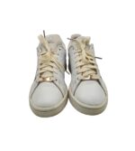 Adidasi dama Adidas, 39, imitatie de piele, alb - imagine 3