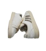 Adidasi dama Adidas, 39, imitatie de piele, alb - imagine 4