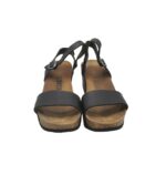 Sandale dama Backsun, 41, imitatie de piele, negru - imagine 3