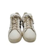 Adidasi barbati Adidas, 44, imitatie de piele, alb - imagine 3