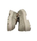 Mocasini dama Catwalk, 36, material textil, gri - imagine 4
