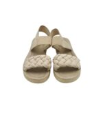 Sandale dama Graceland, 37, imitatie de piele, material textil, bej - imagine 3