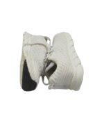Adidasi dama Fashion, 37, material textil, alb - imagine 3