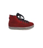 Tenisi dama Adidas, 38, piele intoarsa, rosu