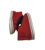 Tenisi dama Adidas, 38, piele intoarsa, rosu - imagine 4