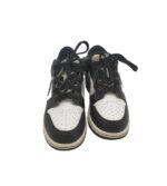 Adidasi copii Nike, 35, imitatie de piele, piele, alb negru - imagine 3
