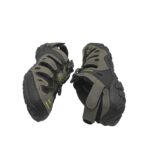 Saboti barbati Saguaro, 41, imitatie de piele, material textil, gri negru - imagine 4