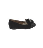 Balerini dama Fioli, 37, imitatie de piele, material textil, negru
