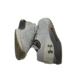 Adidasi barbati Under Armour, 44, material textil, gri - imagine 4
