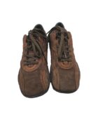 Adidasi barbati Geox, 43, piele intoarsa, maro - imagine 3
