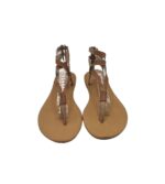 Sandale dama Forever21, 28, imitatie de piele, piele, maro - imagine 3
