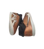 Adidasi copii Nike, 35, imitatie de piele, maro - imagine 4