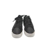 Adidasi dama Adidas, 36, imitatie de piele, material textil, negru - imagine 3