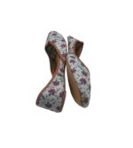 Balerini, 38, material textil, albastru - imagine 4