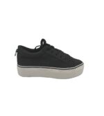 Tenisi dama Primark, 39, imitatie de piele, negru