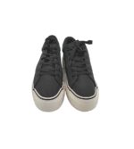 Tenisi dama Primark, 39, imitatie de piele, negru - imagine 3