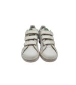 Adidasi copii Adidas, 29, imitatie de piele, piele, alb - imagine 3