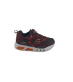 Adidasi copii Skechers, 35, material textil, rosu albastru