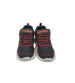 Adidasi copii Skechers, 35, material textil, rosu albastru - imagine 3