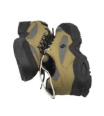 Adidasi barbati  43, imitatie de piele, material textil, bej gri - imagine 4