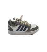 Adidasi dama Adidas, 37, imitatie de piele, alb gri