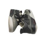 Adidasi barbati  42, material textil, gri negru - imagine 4