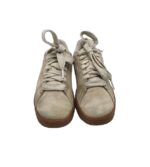 Adidasi dama Puma, 37, piele intoarsa, gri - imagine 3