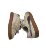 Adidasi dama Puma, 37, piele intoarsa, gri - imagine 4