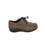 Mocasini dama Soft, 38, piele intoarsa, bej
