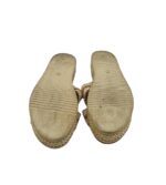 Saboti dama Catwalk, 39, imitatie de piele, material textil, bej - imagine 5