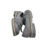 Pantofi dama Graceland, 40, material textil, gri - imagine 4