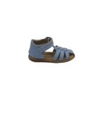 Sandale copii 25, imitatie de piele, albastru