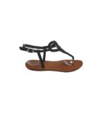Sandale dama Next, 36, piele, negru