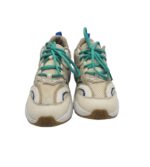 Adidasi barbati Calvin Klain, 40, imitatie de piele, piele intoarsa, material textil, alb - imagine 3
