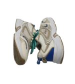 Adidasi barbati Calvin Klain, 40, imitatie de piele, piele intoarsa, material textil, alb - imagine 4