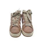 Adidasi dama 37, material textil, bej - imagine 3