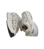 Adidasi copii Nike, 34, imitatie de piele, material textil, alb - imagine 4