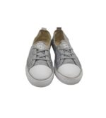 Tenisi dama Converse, 37, material textil, gri - imagine 3